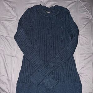 Navy crew sweater